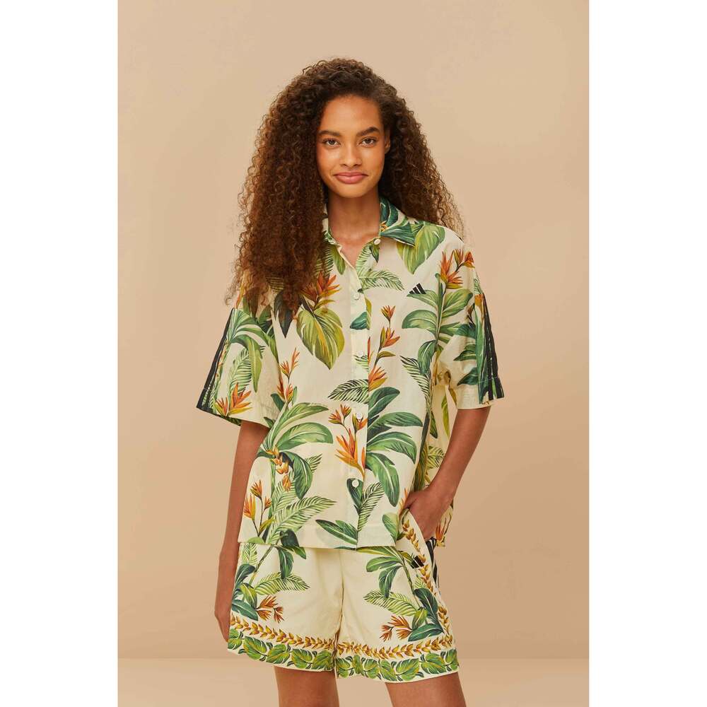 Adidas Tropical Breeze Cream White Shirt